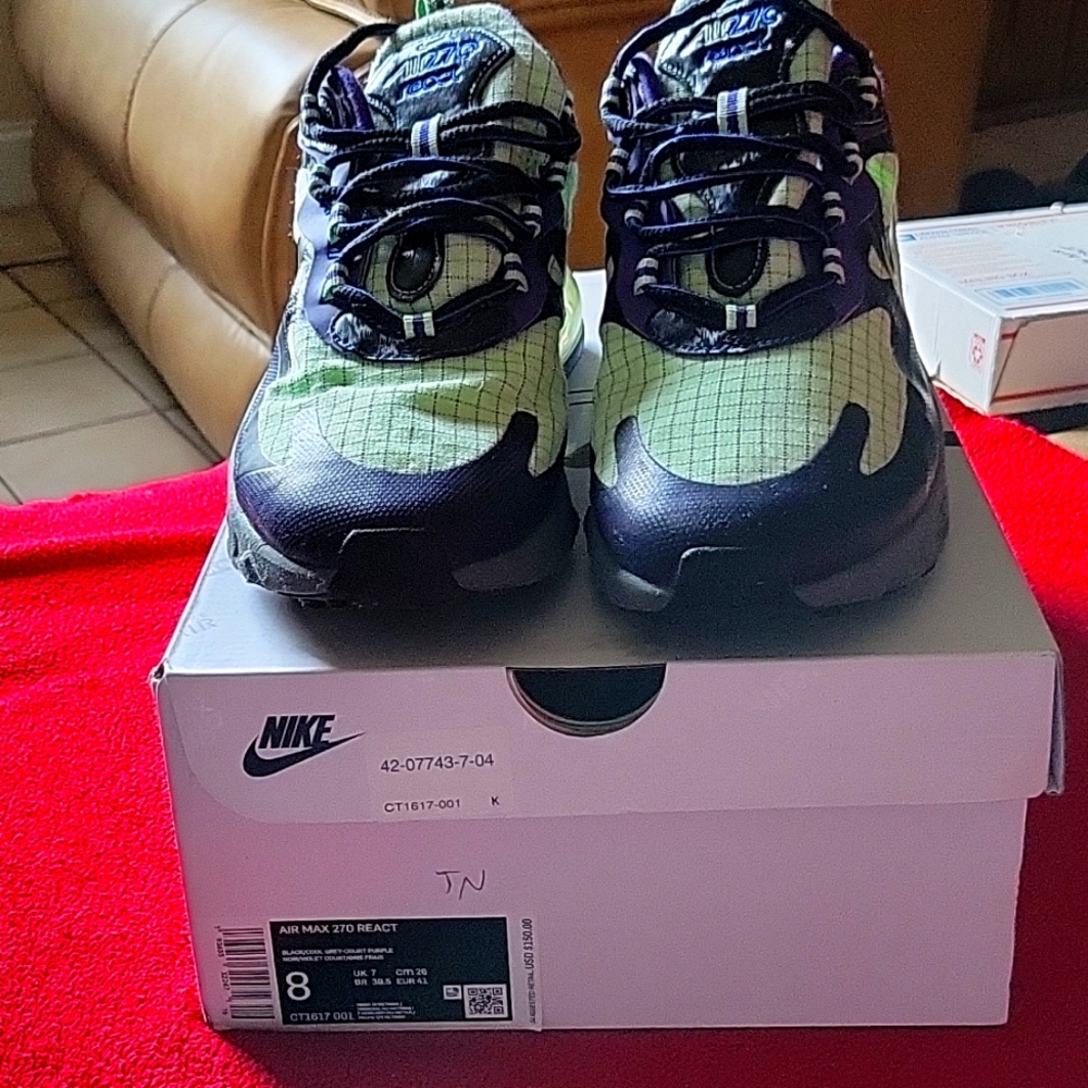 My Air Max 270 React